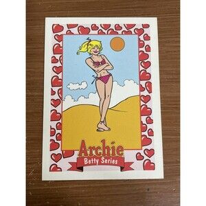 Betty Series "Sun Fun" Prototype Card #37 - Skybox 1992 Archie Comic